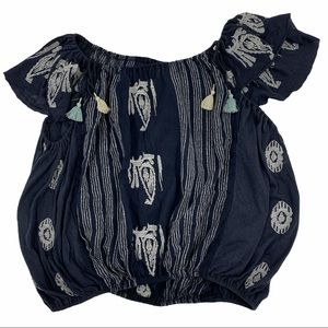 Urban Outfitters Gauzy Blouse, Size Large